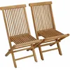 Image de Happy Garden - Lot De 2 Chaises De Jardin En Teck Lombok
