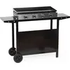 Image de Plancha au gaz MÉRIDA 4 brûleurs + chariot