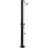 Image de Happy Garden - Douche Solaire Fidgi Noire Et Argent 35l