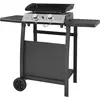 Image de Plancha au gaz MALA - 2 brûleurs 5kW + chariot