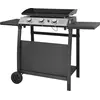 Image de Plancha au gaz SÉVILLE - 3 brûleurs 7,5kW + chariot