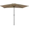 Image de Parasol droit HAPUNA rectangulaire 2x3m taupe