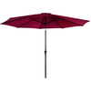 Image de Parasol droit HAPUNA rond 3,30m de diamètre fuchsia