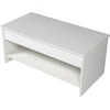 Image de Table basse avec plateau relevable blanche HEDDA