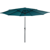 Image de Parasol droit HAPUNA rond 3,30m de diamètre bleu