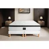 Image de Prestige Literie - Ensemble Matelas Sommier Privilège 160 X 200 Cm - Couleur : Blanc