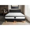 Image de Prestige Literie - Ensemble Matelas Sommier Supérieur 200 X 200 Cm - Couleur : Noir