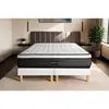 Image de Prestige Literie - Ensemble Matelas Sommier Suite 200 X 200 Cm - Couleur : Blanc