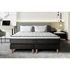 Image de Prestige Literie - Ensemble Matelas Sommier Suite 180 X 200 Cm - Couleur : Noir
