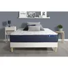 Image de Actisom - Ensemble Matelas Ressorts Ensachés Et Mémoire De Forme Actiflex Sleep 90x190 5zones De Confort + Sommier Kit Blanc