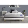 Image de Actisom - Ensemble Matelas Ressorts Ensachés Et Mémoire De Forme Actiflex Form 90x190 Cm 5zones De Confort + Sommier Kit Blanc