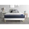 Image de Actisom - Ensemble Matelas Latex+mémoire De Forme Actilatex Max 90x200 Cm Maxi Épaisseur 7zones De Confort + Sommier Kit Blanc