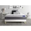 Image de Actisom - Ensemble Matelas Actilatex Plus 90x190 Latex+mémoire De Forme Maxi Épaisseur 7zones De Confort + Sommier Kit Blanc