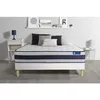 Image de Actisom - Ensemble Matelas Latex Et Mémoire De Forme Actilatex Ergo 90x190 Cm Maxi Épaisseur 5zones De Confort + Sommier Kit Blanc
