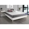 Image de Actisom - Ensemble Matelas Actimemo Dream Mémoire De Forme 180x200 Cm 5zones De Confort + Sommier Kit Blanc
