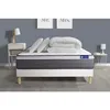 Image de Ensemble Matelas Sommier Actiflex Plus 160 X 200 Cm 2 Oreillers Et Couette Ressorts Ensachés Et Mémoire De Forme - Couleur : Blanc - Blanc