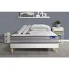 Image de Ensemble Matelas Sommier Actiflex Pur 140 X 190 Cm 2 Oreillers Et Couette Ressorts Ensachés - Couleur : Blanc