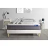 Image de Ensemble Matelas Sommier Actilatex Zen 200 X 200 Cm 2 Oreillers Et Couette Latex Et Mémoire De Forme - Couleur : Blanc - Blanc