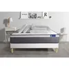 Image de Ensemble Matelas Sommier Actilatex Plus 200 X 200 Cm 2 Oreillers Et Couette Latex Et Mémoire De Forme - Couleur : Blanc - Blanc