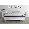 Image de Ensemble Matelas Sommier Actilatex Ergo 140 X 190 Cm 2 Oreillers Et Couette Latex Et Mémoire De Forme - Couleur : Blanc - Blanc