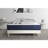 Image de Ensemble Matelas Sommier Actilatex Life 200 X 200 Cm 2 Oreillers Et Couette Latex Et Mémoire De Forme - Couleur : Blanc - Blanc