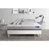 Image de Ensemble Matelas Sommier Actilatex Soft 160 X 200 Cm 2 Oreillers Et Couette Latex Et Mémoire De Forme - Couleur : Blanc - Blanc