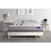 Image de Ensemble Matelas Sommier Actilatex Night 180 X 200 Cm 2 Oreillers Et Couette Latex Et Mémoire De Forme - Couleur : Blanc - Blanc