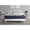 Image de Actisom - Ensemble Matelas Sommier Actimemo Max 180 X 200 Cm 2 Oreillers Et Couette Mémoire De Forme - Couleur : Blanc - Blanc