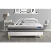 Image de Actisom - Ensemble Matelas Sommier Actimemo Relax 180 X 200 Cm 2 Oreillers Et Couette Mémoire De Forme - Couleur : Blanc - Blanc