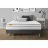 Image de Ensemble Matelas Sommier Memo Luxe 180 X 200 Cm - Couleur : Gris