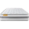 Image de Septnuits - Ensemble Matelas Sommier Memo Spring 90 X 200 Cm - Couleur : Gris