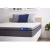 Image de Matelas zen Actilatex 120x200cm, latex et mousse à mémoire de forme, degré de fermeté 2, hauteur :26 cm, 7 zones de confort