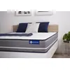 Image de Matelas Actilatex pur 120x190cm, latex et mousse à mémoire de forme, degré de fermeté 4, hauteur :20 cm, 3 zones de confort