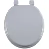 Image de Abattant WC Gris MDF   Charnières Plastiques   47 x 37 cm