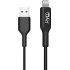Image de Jaym, Câble de charge et de synchronisation de données USB vers Lightning MFI 2,4A 1M, Noir