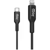 Image de Jaym, Câble de charge et de synchronisation de données USB-C vers Lightning MFI PD 3.0 3A 1M, Noir