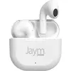 Image de Jaym, True Wireless TS-123B 5.0 Casque sans fil avec micro et contrôle tactile, Blanc
