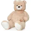 Image de Peluche geante : grand ours beige 1 m 20 - sam - mega ours 120 cm - xxl