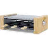 Image de Gril à raclette design bois pour 6 personnes H.Koenig WOD6