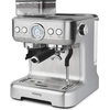 Image de Machine à espresso H.Koenig avec moulin EXPRO980, 2,7 l, 250 g, réservoir à grains, 15 tailles de mouture, pompe italienne, dosage adaptable individuellement pour 1 ou 2 tasses, pression 20 bar, entièrement automatique