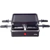 Image de Raclette et gril pour 4 personnes - 600 W - revêtement antiadhésif - 19,7 x 19,7 cm
