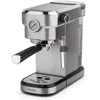Image de Machine à café expresso manuelle, 1350 W, pompe à pression italienne, 15 bar, 1,1 litre, baromètre, inox. H.Koenig EXP820
