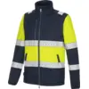 Image de Softshell haute visibilité FLUO ONE jaune/marine XXL
