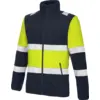 Image de Polaire haute visibilité FLUO ONE jaune/marine S