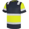 Image de Tee-shirt haute visibilité FLUO ONE jaune/marine XS