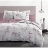 Image de Parure de lit 240 x 260 cm - housse de couette + 2 taies d'oreiller, 100 % coton, 57 fils