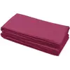 Image de LOVELY HOME Drap de lit 100 % coton 180 x 290 cm - 1 personne - Fuchsia