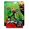 Image de BANDAI Miraculous Ladybug - Mini poupée 12 cm : Cat Noir et son équipement