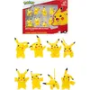 Image de Figurines vinyles Pokémon Battle Feature Set de 8 Pikachu 5 cm