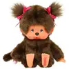 Image de Peluche singe - BANDAI - Peluche l'Original Fille - Monchhichi - 20 cm - Neuf